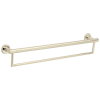 DELTA BathSafety 24" Contemporary Towel Bar with Assist Bar — Polished Nickel
