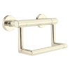 DELTA BathSafety Contemporary Tissue Holder with Assist Bar — Polished Nickel
