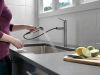 DELTA Trinsic Single Handle Pull-Out Kitchen Faucet — Arctic Stainless