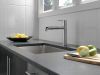 DELTA Trinsic Single Handle Pull-Out Kitchen Faucet — Arctic Stainless