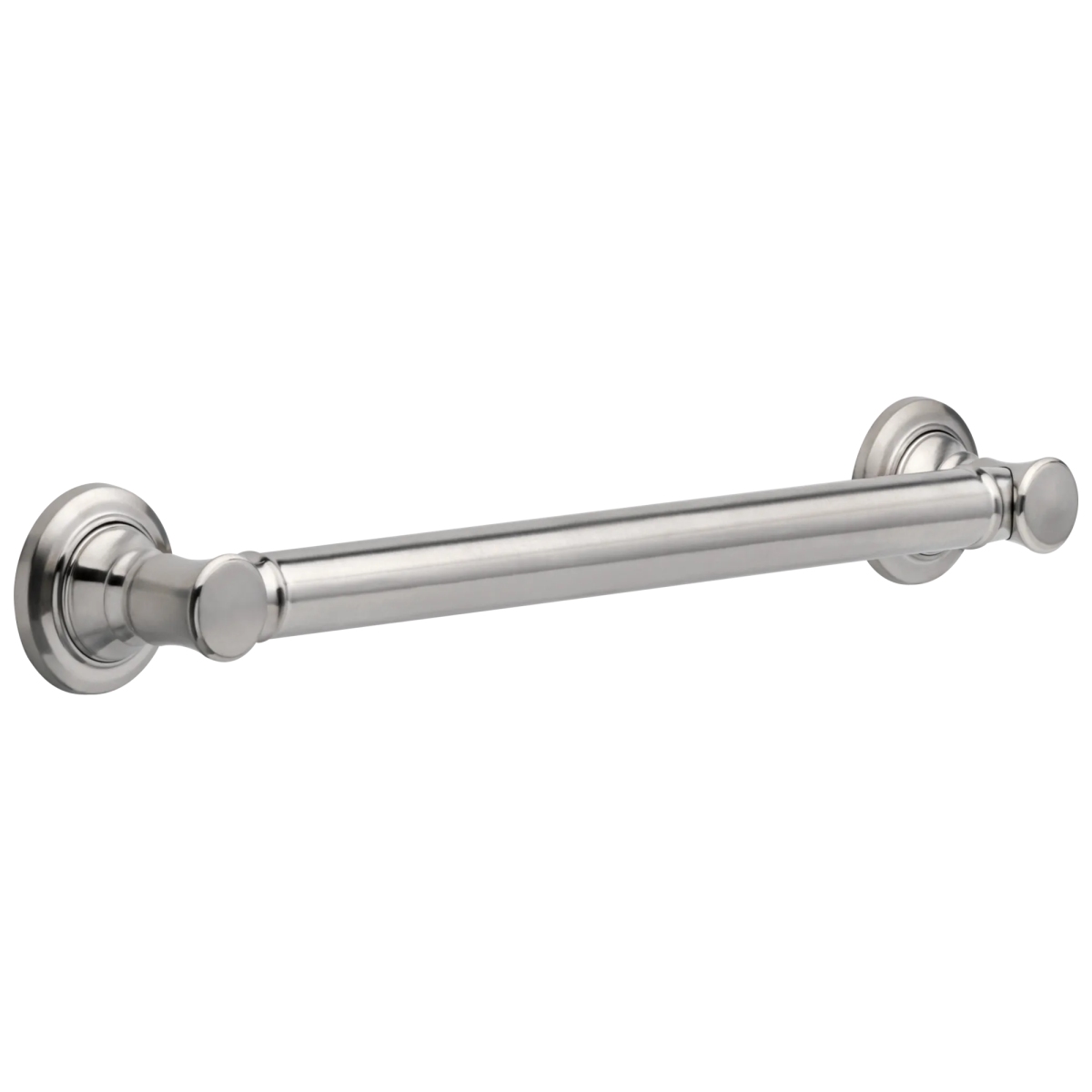 DELTA BathSafety 18" Traditional Decorative ADA Grab Bar — Stainless