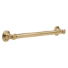 DELTA BathSafety 24" Traditional Decorative ADA Grab Bar — Champagne Bronze