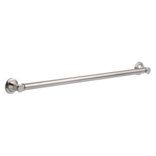 DELTA BathSafety 36" Traditional Decorative ADA Grab Bar — Stainless