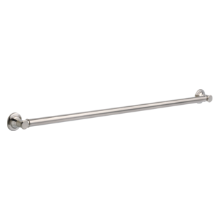 DELTA BathSafety 42" Traditional Decorative ADA Grab Bar — Stainless