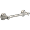 DELTA BathSafety 12" Transitional Decorative ADA Grab Bar — Stainless
