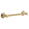 DELTA BathSafety 18" Transitional Decorative ADA Grab Bar — Champagne Bronze