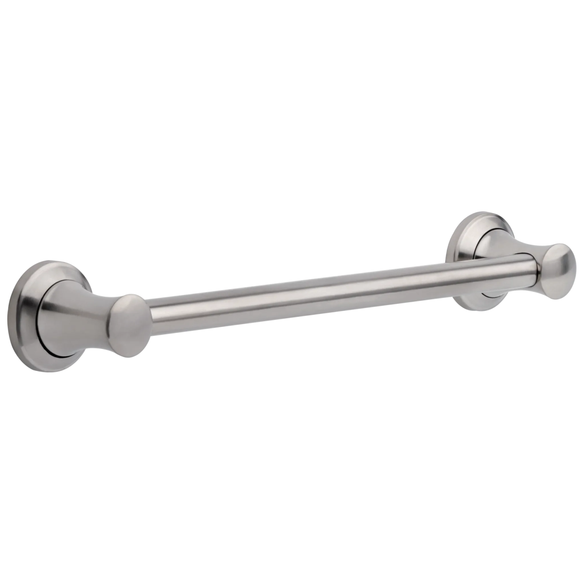 DELTA BathSafety 18" Transitional Decorative ADA Grab Bar — Stainless