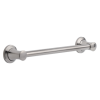 DELTA BathSafety 18" Transitional Decorative ADA Grab Bar — Stainless