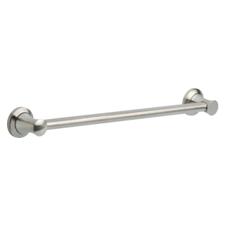 DELTA BathSafety 24" Transitional Decorative ADA Grab Bar — Stainless