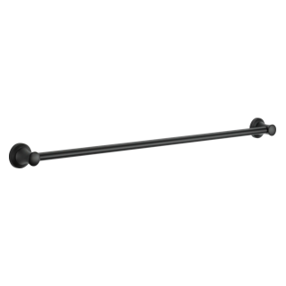 DELTA BathSafety 42" Transitional Decorative Grab Bar — Matte Black