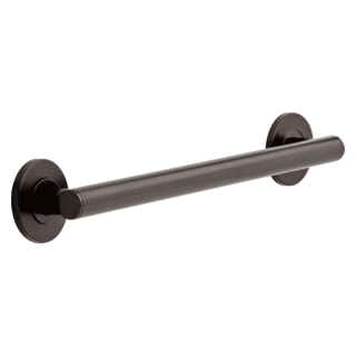 DELTA BathSafety 18" Contemporary Decorative ADA Grab Bar — Venetian Bronze