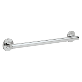 DELTA BathSafety 24" Contemporary Decorative ADA Grab Bar — Chrome