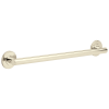 DELTA BathSafety 24" Contemporary Decorative ADA Grab Bar — Polished Nickel