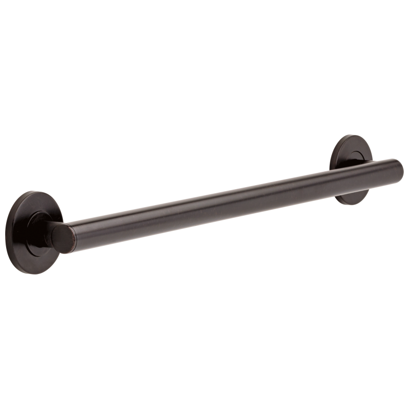 DELTA BathSafety 24" Contemporary Decorative ADA Grab Bar — Venetian Bronze