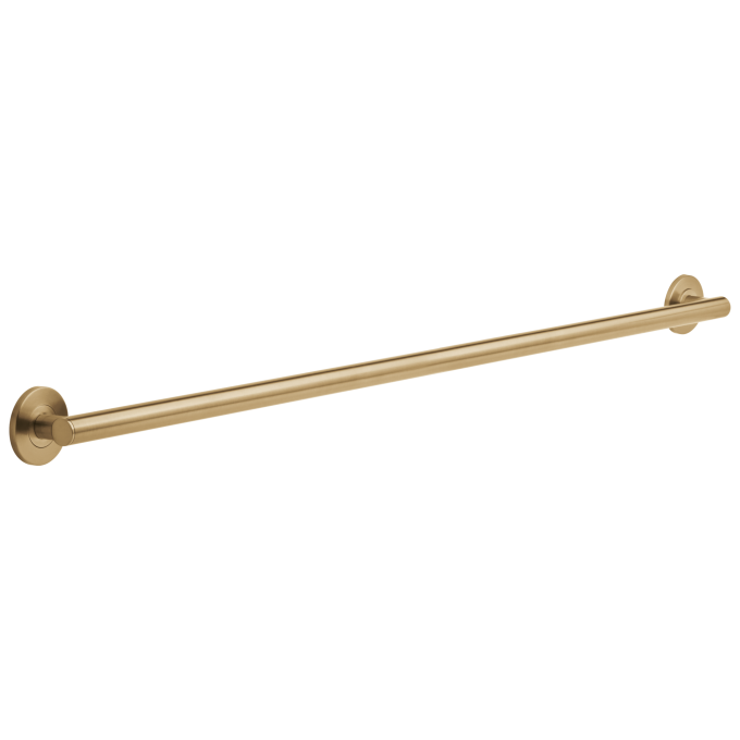DELTA Pivotal 42" Contemporary Decorative ADA Grab Bar — Champagne Bronze