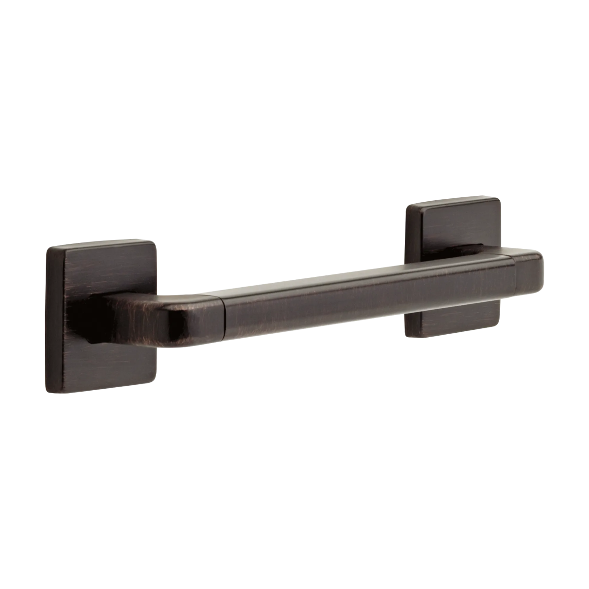 DELTA BathSafety 12" Angular Modern Decorative ADA Grab Bar — Venetian Bronze