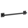 DELTA BathSafety Angular Modern Decorative ADA Grab Bar - 24" — Matte Black
