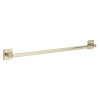 DELTA BathSafety 36" Angular Modern Decorative ADA Grab Bar — Polished Nickel