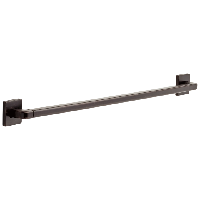 DELTA BathSafety 36" Angular Modern Decorative ADA Grab Bar — Venetian Bronze