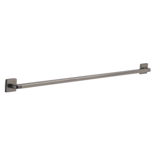 DELTA BathSafety Angular Modern Decorative ADA Grab Bar — Black Stainless