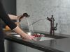 DELTA Cassidy Single Handle Pull-Out Kitchen Faucet — Venetian Bronze