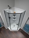 DELTA 4" Prefab Round Shower Drain — Matte Black
