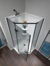 DELTA 4" Prefab Round Shower Drain — Matte Black