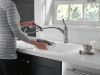 DELTA Linden Single Handle Pull-Out Kitchen Faucet — Arctic Stainless