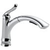 DELTA Linden Single Handle Pull-Out Kitchen Faucet — Chrome