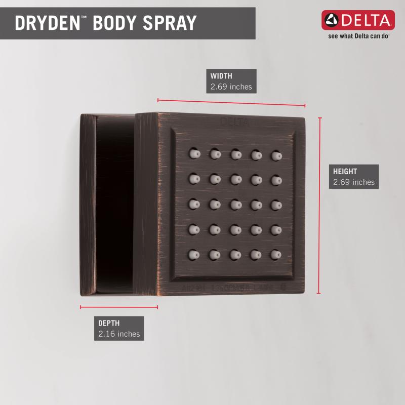 DELTA Other Surface Mount Body Spray — Venetian Bronze