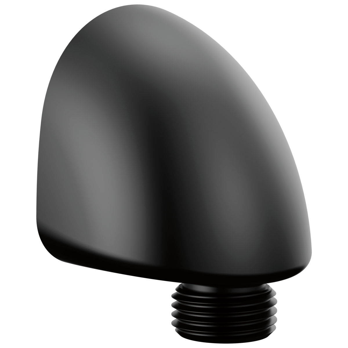DELTA Universal Showering Components Wall Elbow for Hand Shower — Matte Black