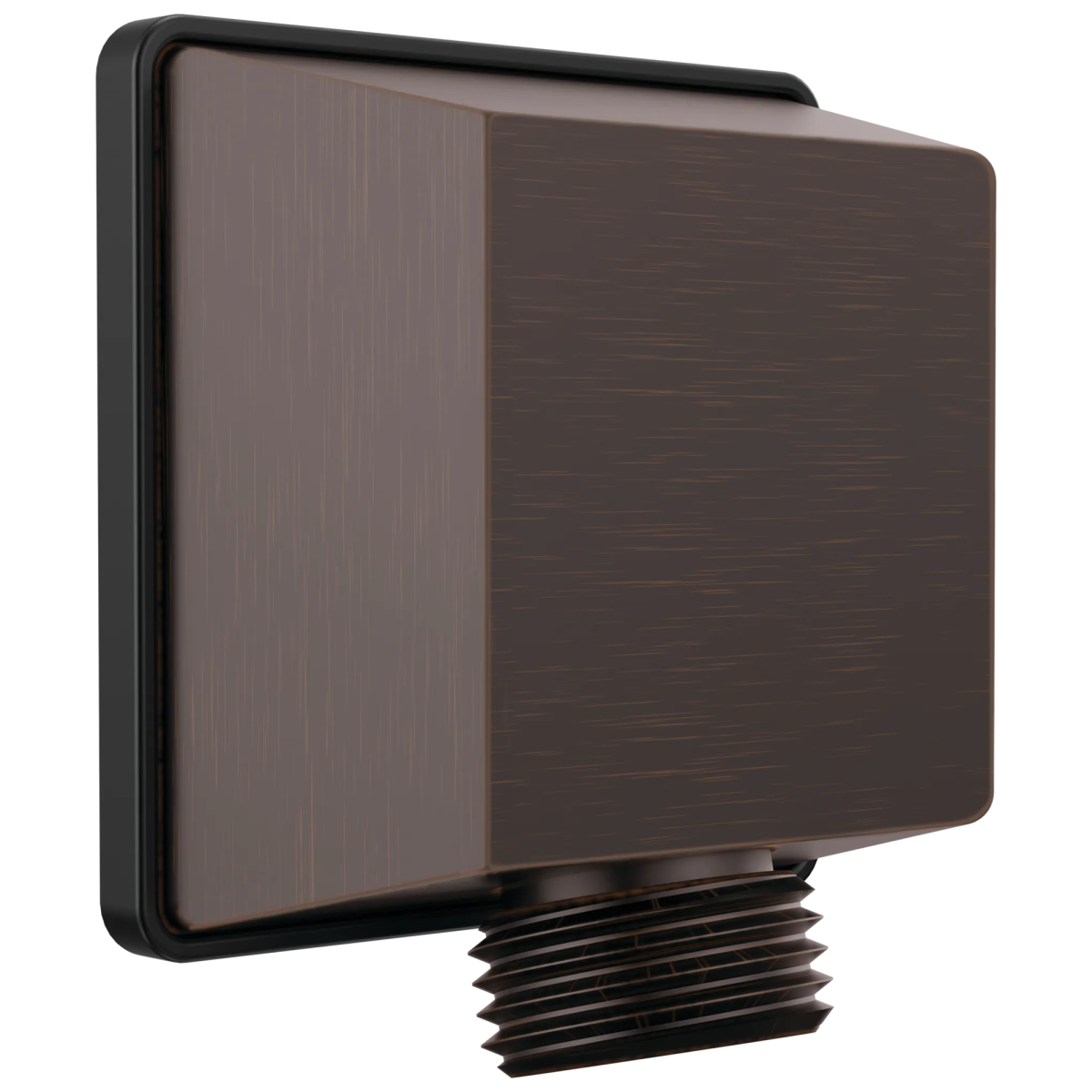 DELTA Universal Showering Components Square Wall Elbow for Hand Shower — Venetian Bronze