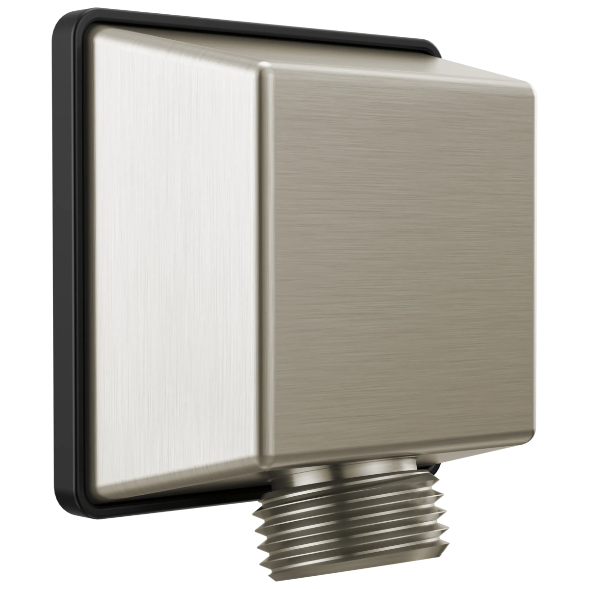 DELTA Universal Showering Components Square Wall Elbow for Hand Shower — Stainless