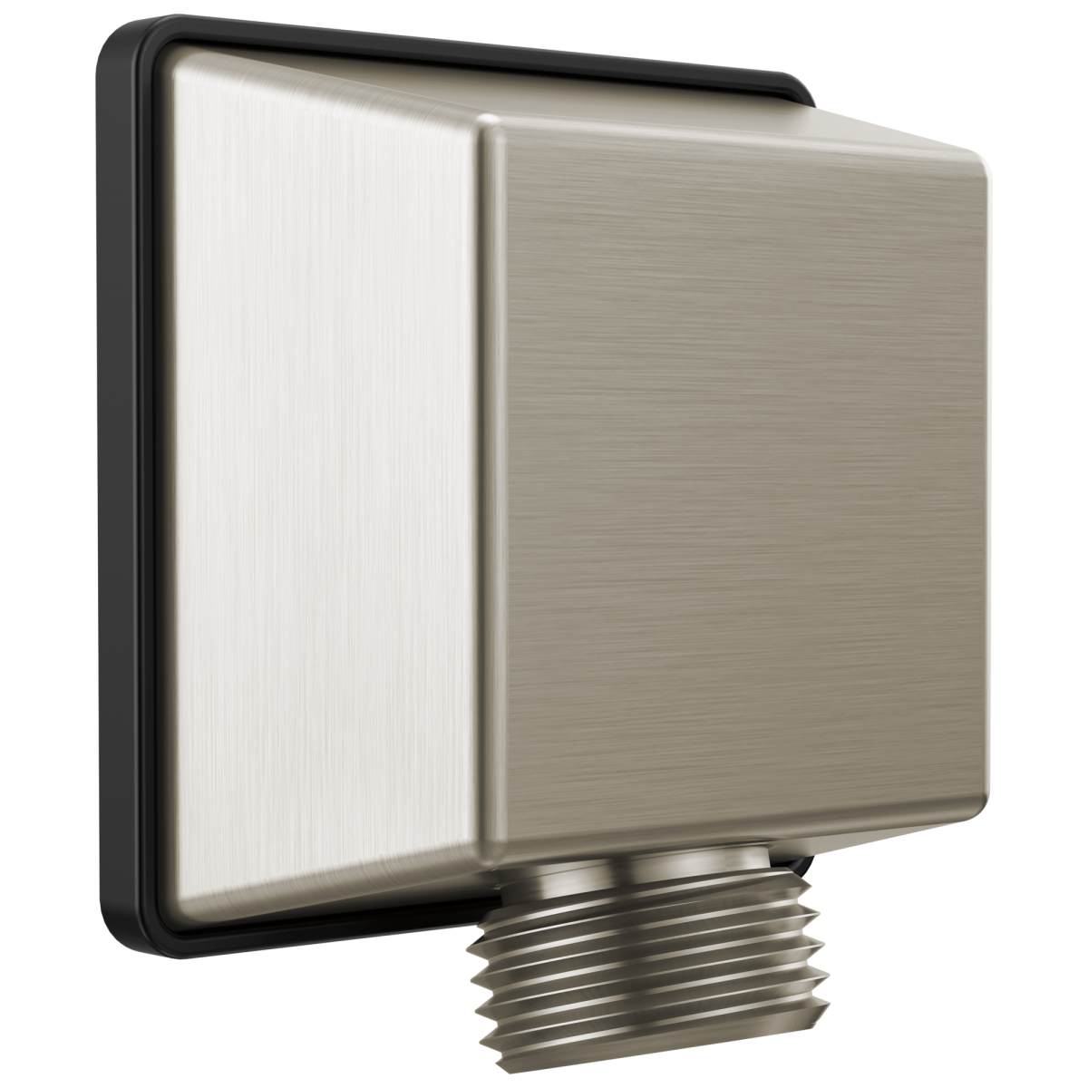 DELTA Universal Showering Components Square Wall Elbow for Hand Shower — Lumicoat® Stainless