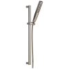 DELTA Universal Showering Components H2OKINETIC Hand Shower 1.75 GPM w/Slide Bar 4S — Lumicoat® Stainless