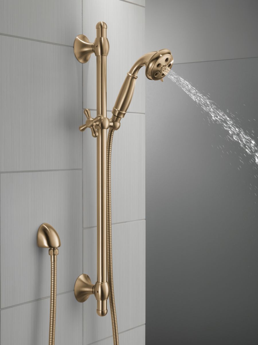 DELTA Universal Showering Components Wall Elbow for Hand Shower — Champagne Bronze
