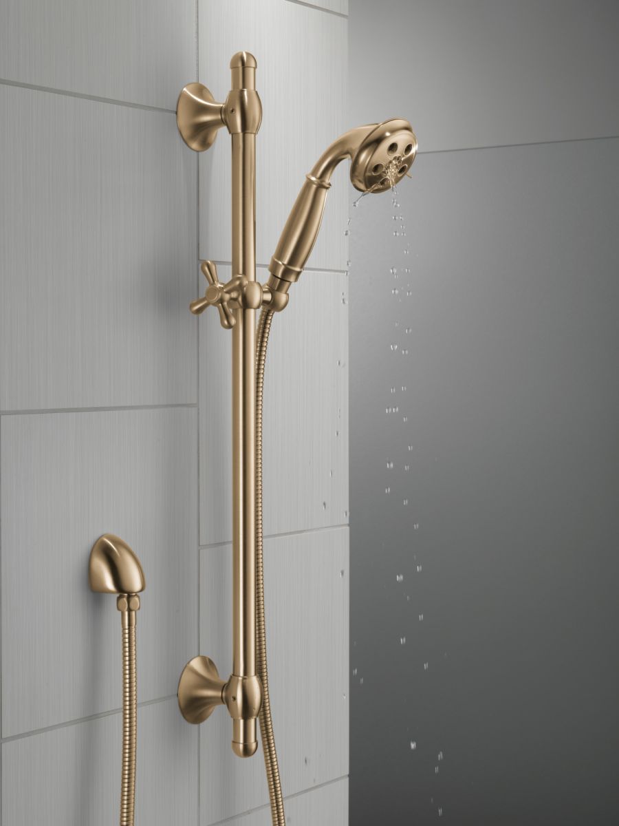 DELTA Universal Showering Components Wall Elbow for Hand Shower — Champagne Bronze