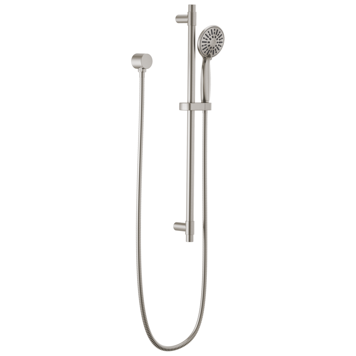 DELTA Universal Showering Components Hand Shower 1.75 GPM w/Slide Bar 4S — Stainless