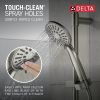 DELTA Universal Showering Components Hand Shower 1.75 GPM w/Slide Bar 4S — Stainless