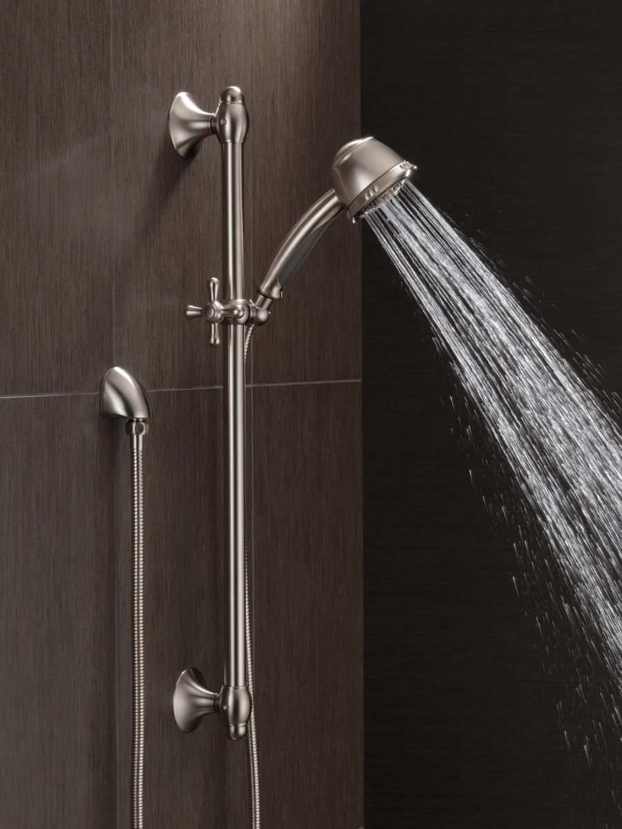 DELTA Universal Showering Components Wall Elbow for Hand Shower — Stainless