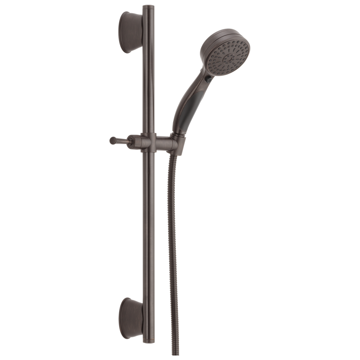 DELTA Universal Showering Components ActivTouch 9-Setting Slide Bar Hand Shower — Venetian Bronze