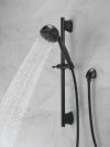 DELTA Universal Showering Components H2OKINETIC 5-Setting Slide Bar Hand Shower — Matte Black