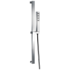 DELTA Universal Showering Components H2OKINETIC Single-Setting Slide Bar Hand Shower — Lumicoat® Chrome