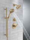 DELTA Trinsic 3-Setting 2-Port Diverter Trim — Champagne Bronze