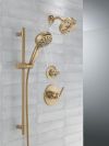 DELTA Trinsic 3-Setting 2-Port Diverter Trim — Champagne Bronze
