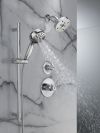 DELTA Trinsic Monitor 14 Series H2OKINETIC Shower Trim — Chrome