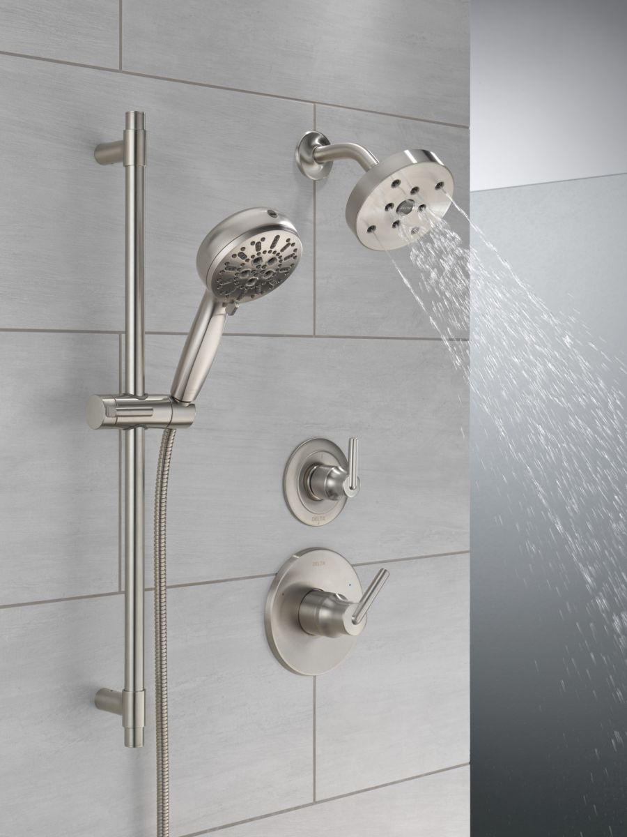 DELTA Trinsic 3-Setting 2-Port Diverter Trim — Stainless