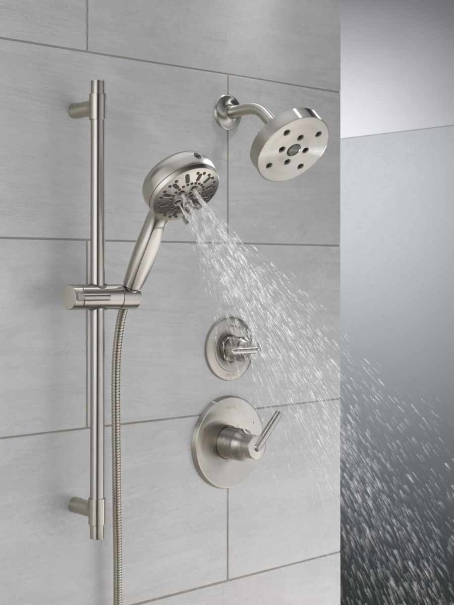 DELTA Trinsic 3-Setting 2-Port Diverter Trim — Stainless