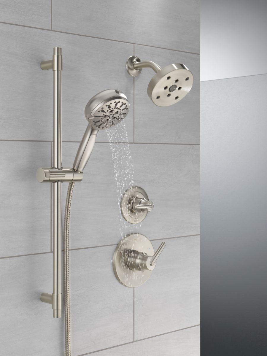 DELTA Trinsic 3-Setting 2-Port Diverter Trim — Stainless