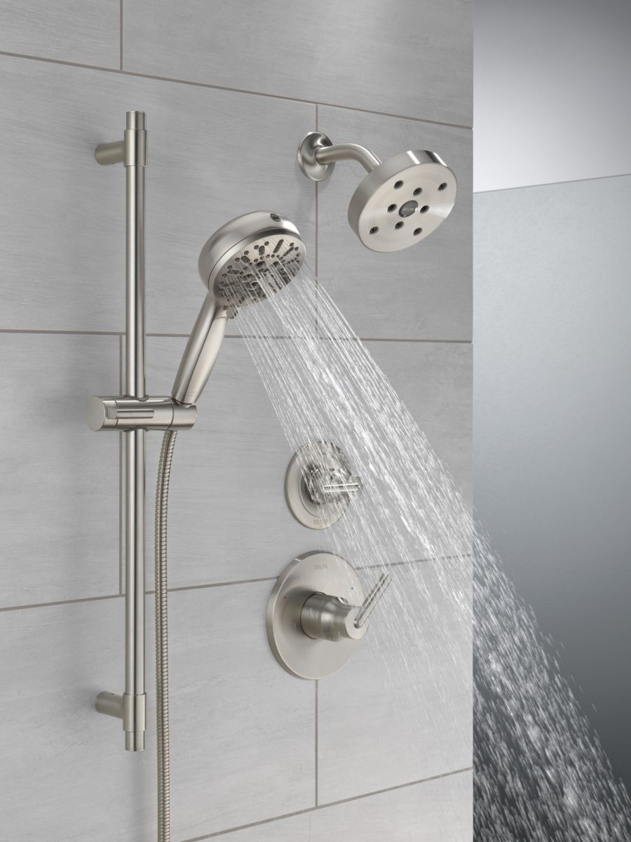 DELTA Trinsic 3-Setting 2-Port Diverter Trim — Stainless